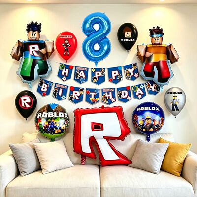 Roblox罗布乐思游戏主题卡通气球