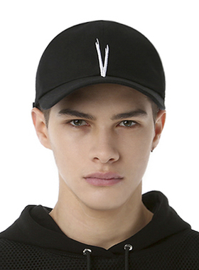 现货秒发！张艺兴同款VIBRATE韩国正品潮牌振动V型裂痕棒球帽