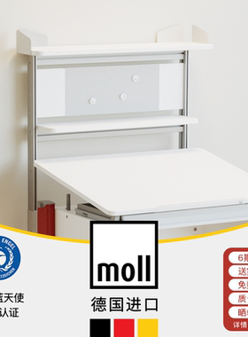德国moll摩尔捣蛋鬼墙架书架bandit flexdeck原装进口收纳扩展