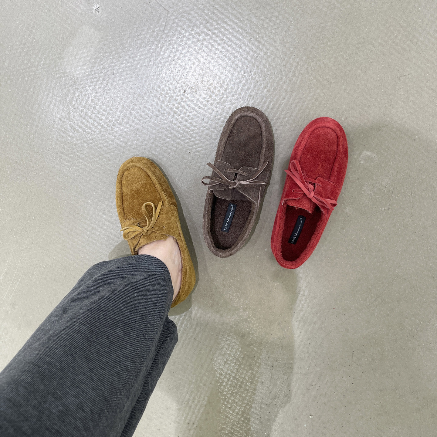 【CHICGIRL】英伦圆头系带加绒保暖真皮乐福鞋女复古一脚蹬豆豆鞋,女鞋,乐福鞋（豆豆鞋）,淘宝优惠券,粉丝福利购,淘宝优惠卷