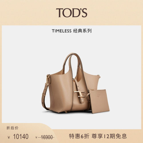 TTIMELESS迷你皮革购物手袋