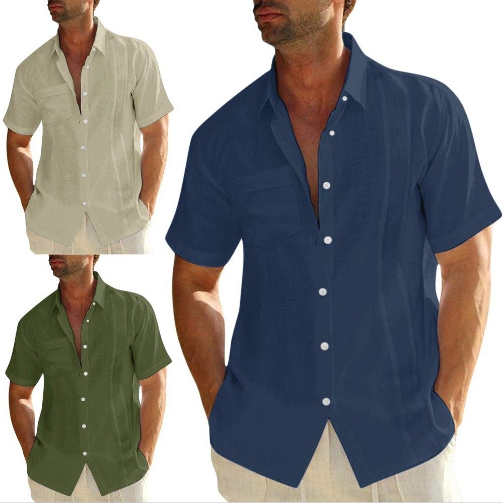亚马逊夏季男装翻领口袋单排扣开衫纯色棉麻休闲短袖男士衬衫,模玩/动漫/周边/娃圈三坑/桌游,lolita洛丽塔连衣裙,淘宝优惠券,粉丝福利购,淘宝优惠卷