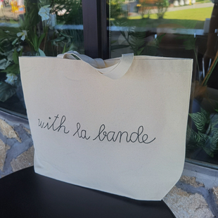 外贸原单大容量小清新帆布包环保袋手提袋通勤补习袋单肩包