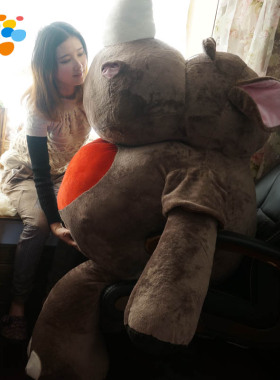 3dwater毛绒玩具-正品 可爱犀牛 独角兽 卡通公仔 非洲犀牛