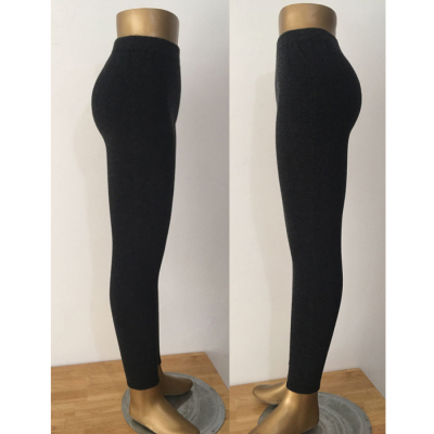 女士平针中厚无缝一体软糯打底裤