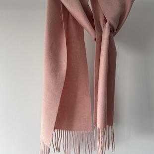 100%纯羊毛围巾围脖31宽1.8米长 饰男女通用天然手感微扎 冬保暖装