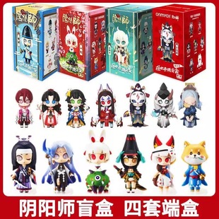奥迪双钻阴阳师盲盒第三四二弹潮玩手办少羽大天狗八岐大蛇紧那罗