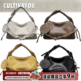 Cultivator原创小众复古百搭休闲手提斜挎波士顿吐司包2025夏女新
