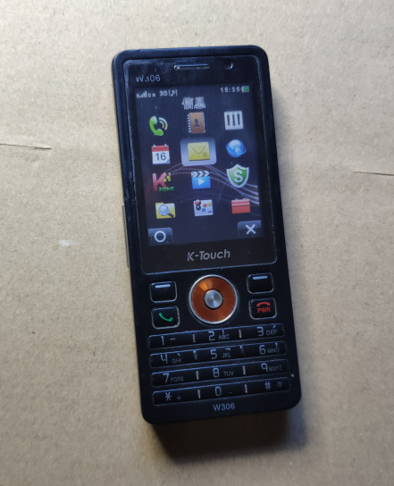 k-touch/天语w306联通3g老人手机双卡双待超长待机触摸手写