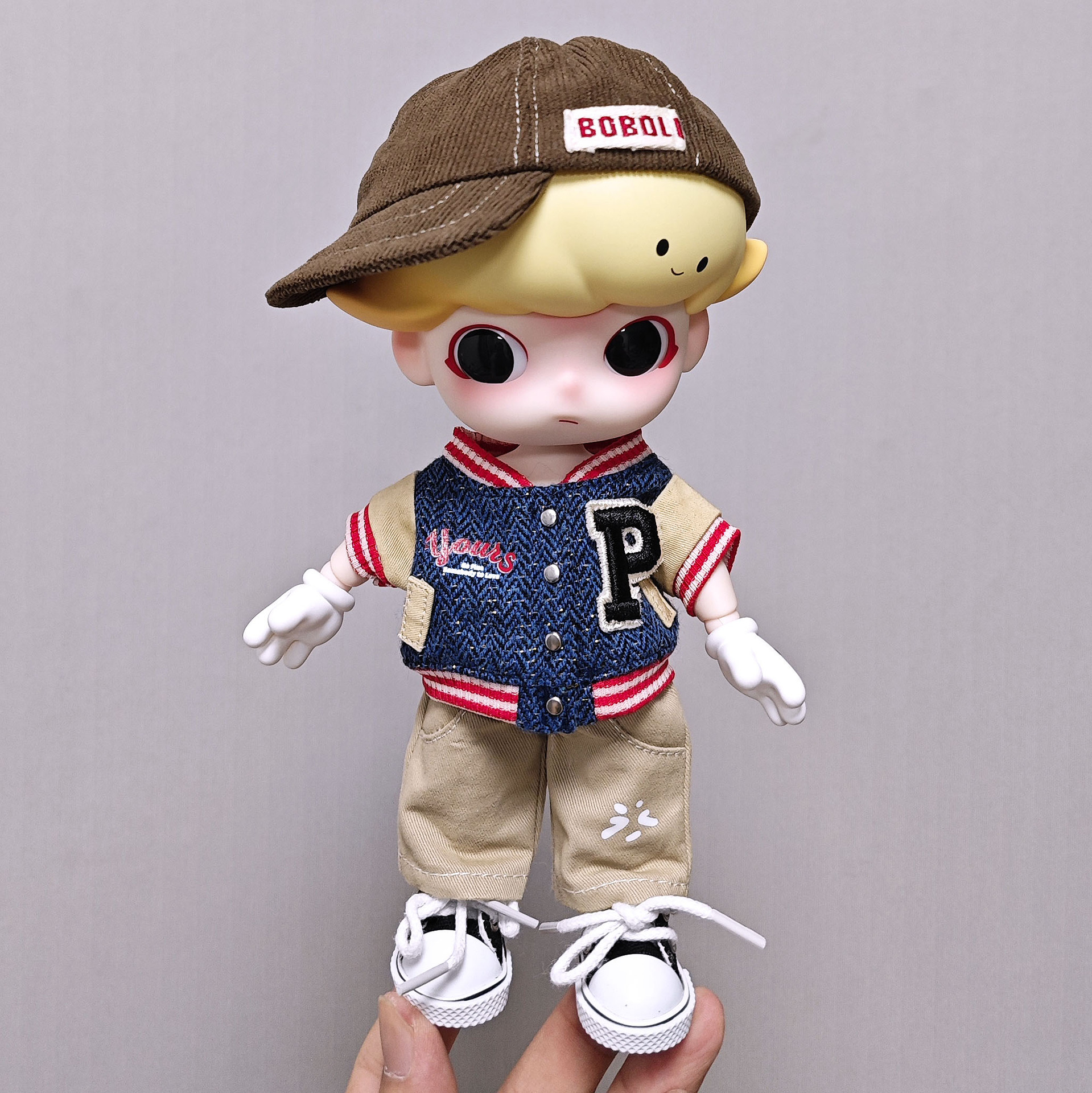 仅娃衣】1/8dimoo可动人偶bjd玩偶娃衣dimoo人偶衣服棒球服套装