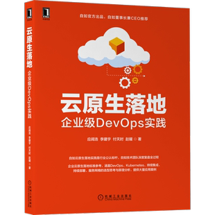 官网正版 云原生落地 企业级DevOps实践 应阔浩 李建宇 付天时 赵耀 技术架构转型 服务稳定性 开发效率 深度复盘 组件选型