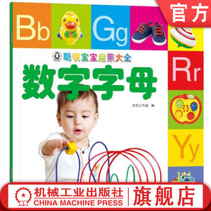 官网正版聪明宝宝启蒙大全数字字母天露霖 0至4岁幼儿早教钟表日历单双数游戏纸币英文认知能力培养儿童益智图书