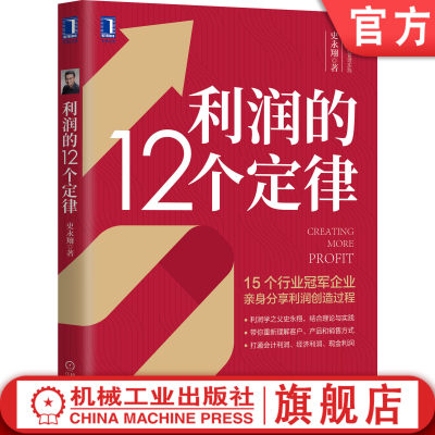 官网正版 利润的12个定律 史永翔 YTT利润管理实践 企业财务预算 会计 现金 财会 产销协同 组织方式 客户导向法则 辨别客户需求