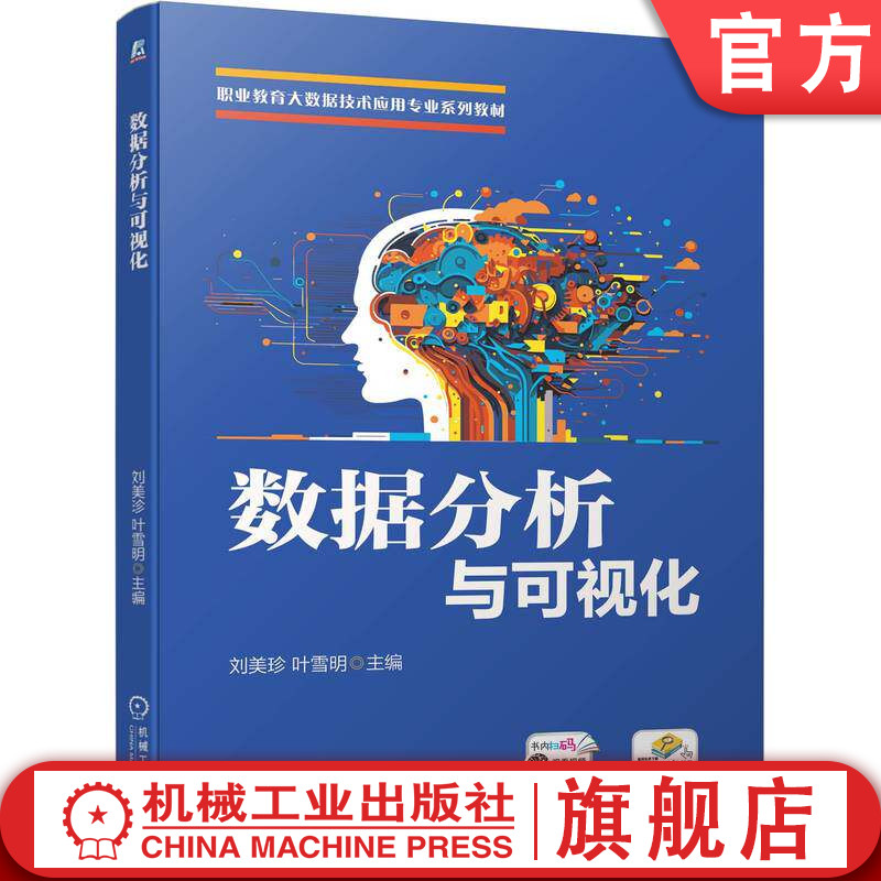 官网正版 数据分析与可视化 刘美珍 叶雪明 9787111806035 机械工业出版社 教材
