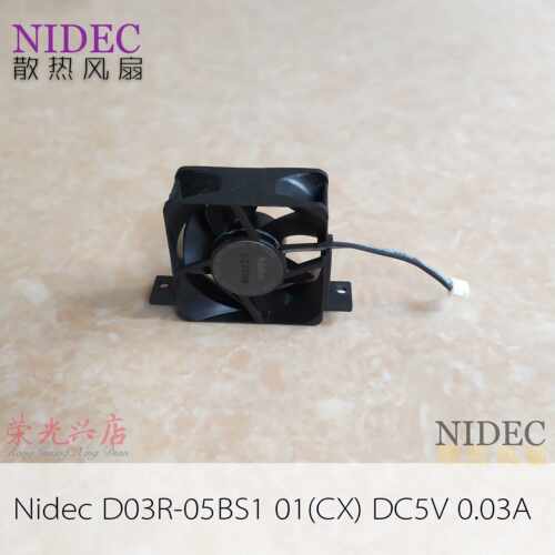 Nidec D03R-05BS1 01(CX) DC5V 0.03A 3.5CM 3515 超静音散热风扇