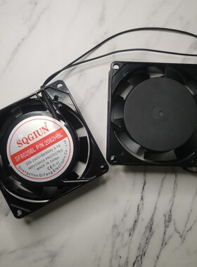 SF8025散热风扇 2082HBL 220-240V双滚珠轴承工业机箱机柜8CM风扇