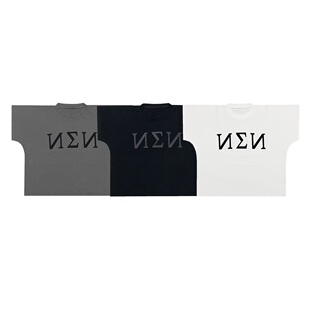 yeezy kanye联名Gosha印花LOGO青年男女小众夏季潮牌一体裁剪短袖