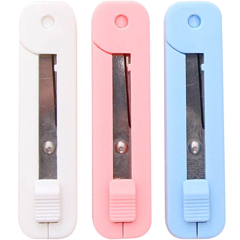 25개 이상 주문 시 무료 배송 델리 6072 휴대용 가위 개폐식 가위 창작 가위 소규모 사무실 학생 가위