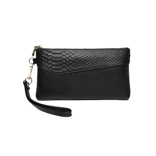 欧美大牌简约超薄长款钱包女真皮头层牛皮手拿包2025新款零钱包女