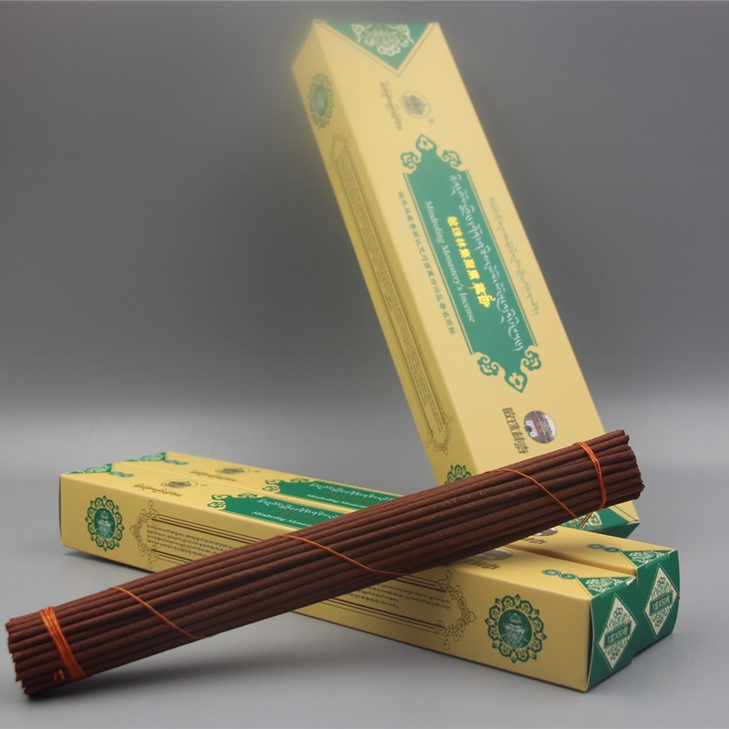 西藏手工天然敏珠林藏香四级