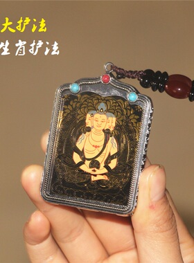 西藏直发特色佛像八大守护饰品