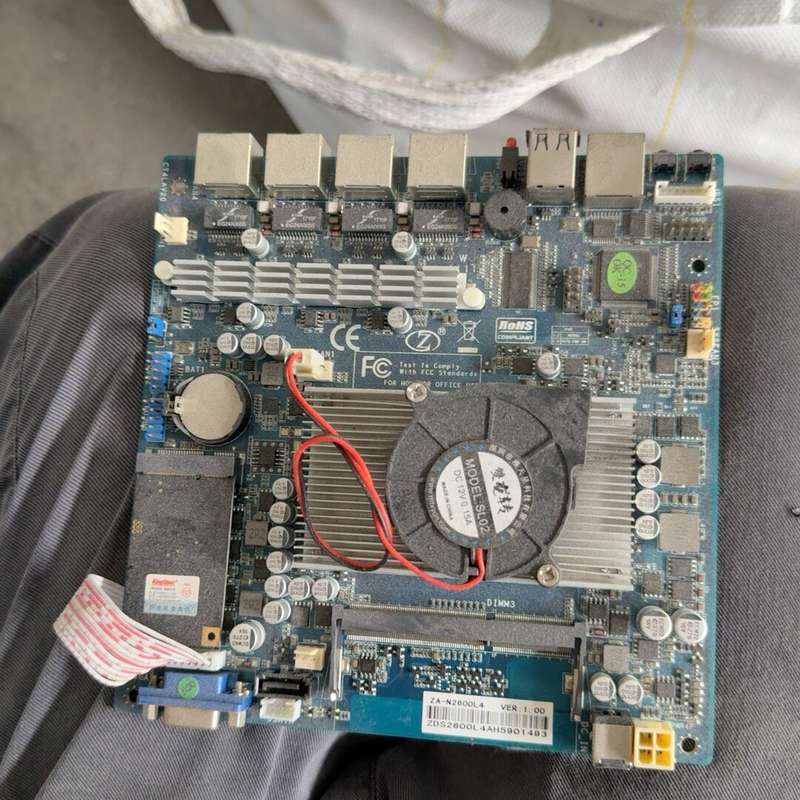 议价豆希ZA-N2600-L4网软路由千兆网卡海蜘蛛主板，可维修