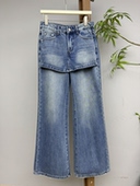 微喇牛仔裤 版 型超好看 名品港 裤 巨好看百搭时尚 女款 子 2026新款