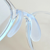 门店同款 儿童眼镜鼻托原装 硅胶爱滴儿IDIEU青少年专用鼻垫马鞍式