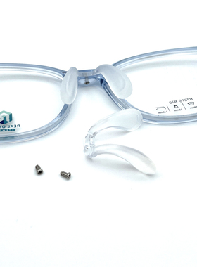 儿童眼镜鼻托REAL ORIGI1学生青少年马鞍硅胶鼻垫眼睛门店同款