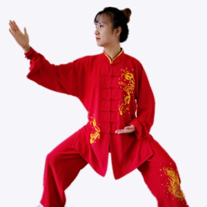 太极服金鹤武术新款面料好女士