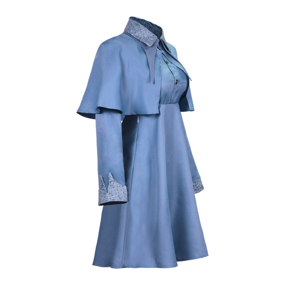 【现货】哈利芙蓉cos服 布斯巴顿校服女生制服芙蓉·德拉库尔套装