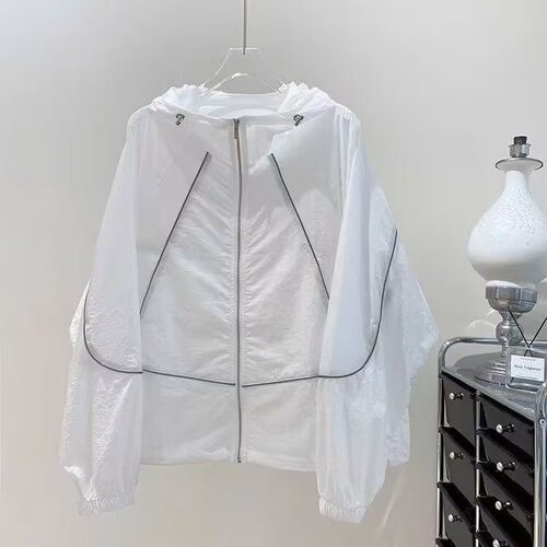 2026新款防晒衣女夏季连帽宽松冰丝透气防紫外线防晒服开衫外套批