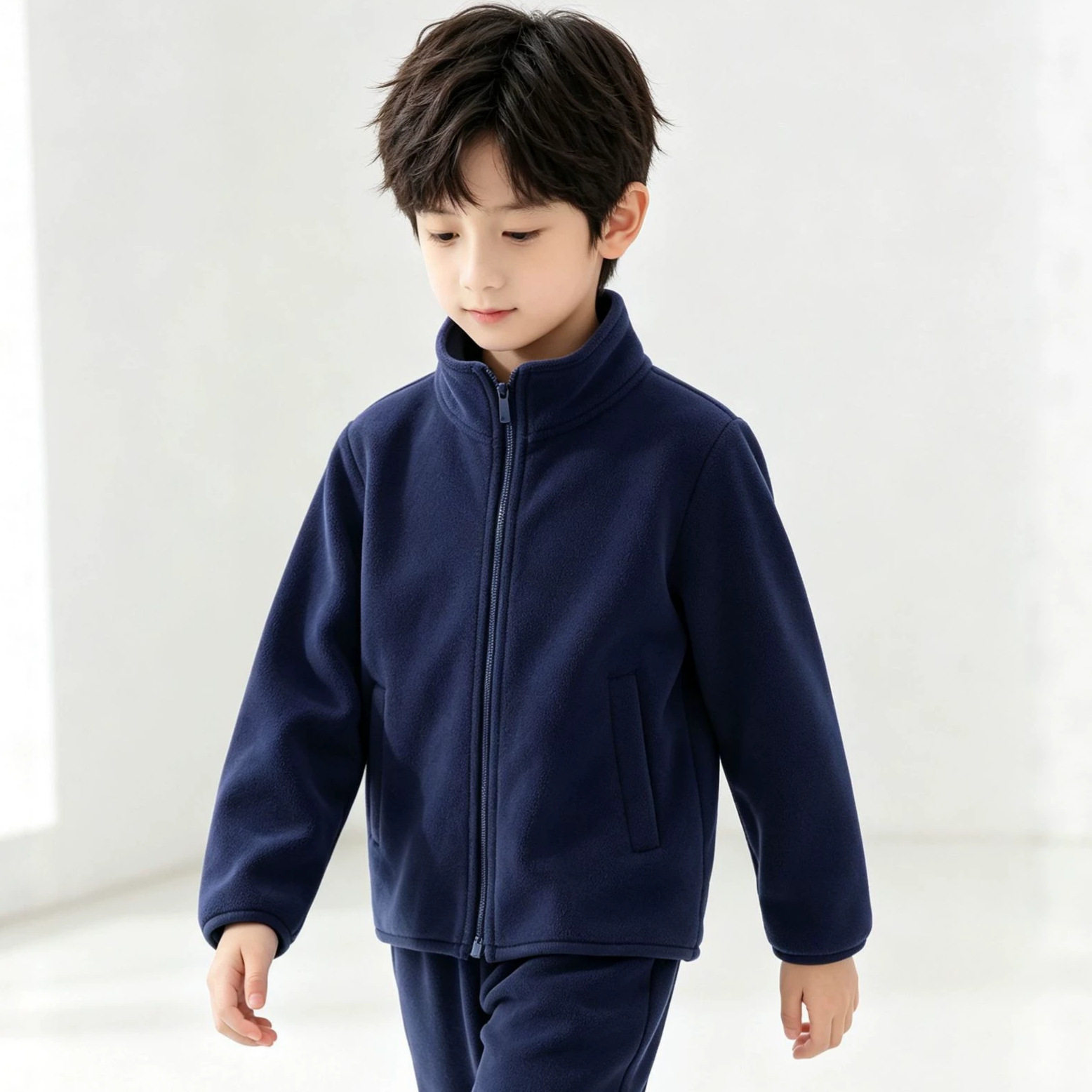 儿童外套秋季新款男童女童中大童外套校服里穿外搭休闲百搭秋装