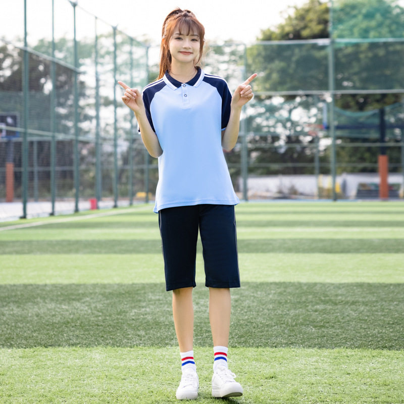 新品春秋男女学生学院风宽松班服初中生高中生运动会校服套装团购