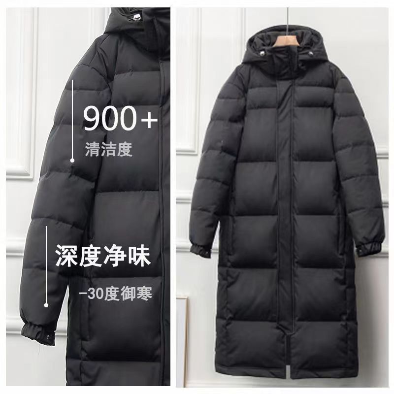 中戏棉服女超长款过膝2026年新款东大门加厚宽松艺考校服棉衣外套