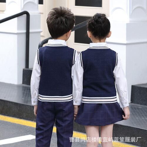 幼儿园园服套装春秋季校服小学生儿童合唱表演服班服学院韩版校服