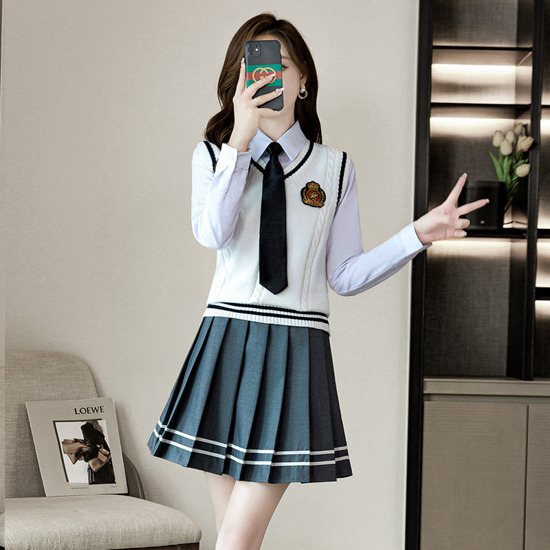 秋冬学院风班服校服西装套装女生辩论赛职业装正装幼儿园教师园服