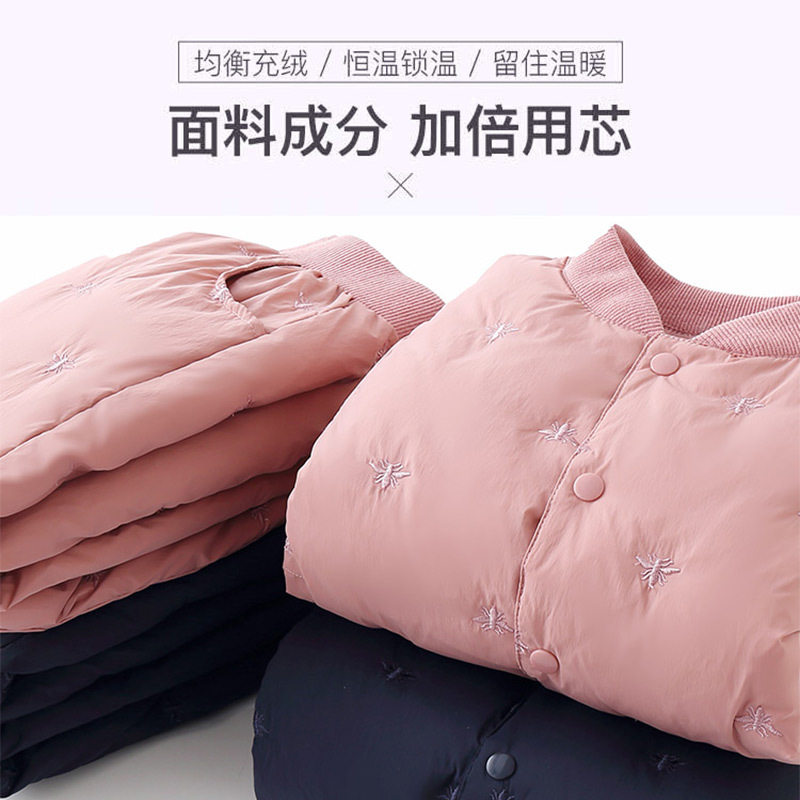 羽绒内胆儿童女童羽绒服男童轻薄套装校服神器内穿秋冬大童保暖裤