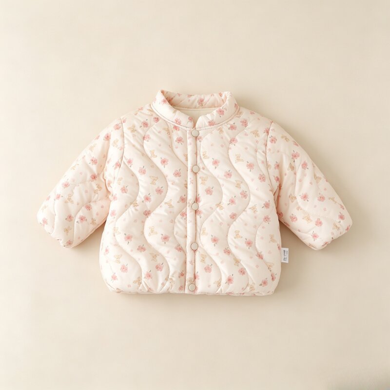宝宝夹棉加厚棉衣外套冬装校服神器内搭婴儿棉服儿童棉袄春秋冬装