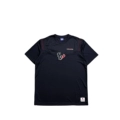 Nfl Navy Texans Bear Chest Logo Embroidered T-Shirt