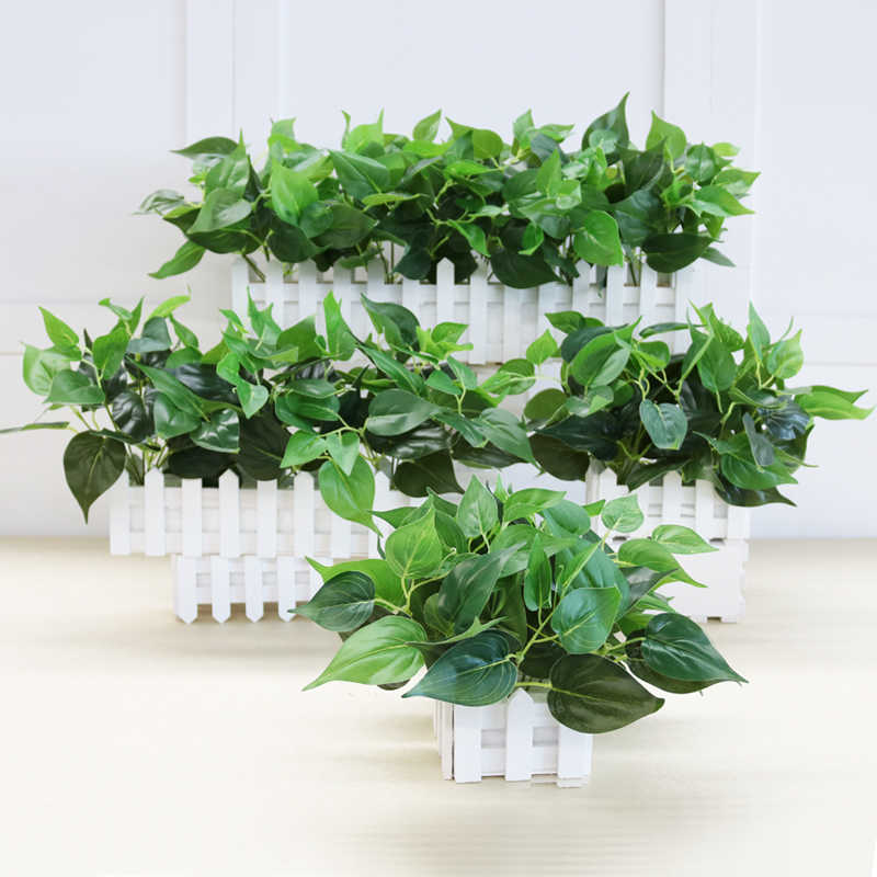 仿真绿萝植物摆件围栏装饰假草