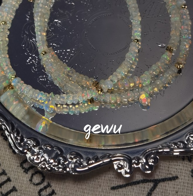 原创手链格物欧泊精致复古