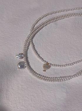 原创项链手链格物淡水珍珠巴洛克