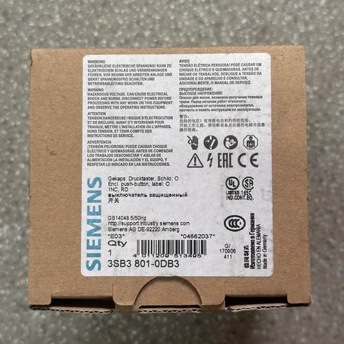 3SB3801-0DB3西门子紧急停止按钮