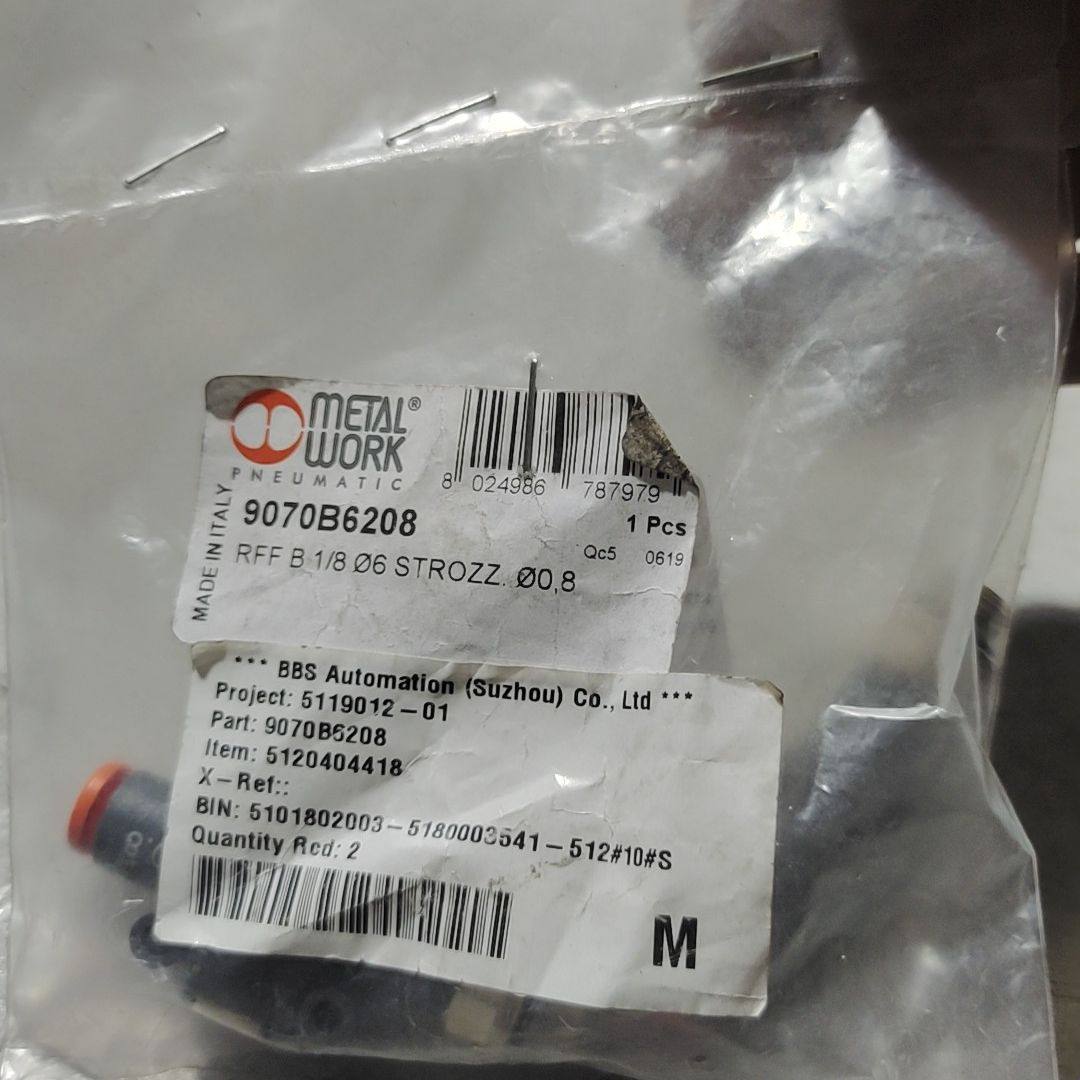 意大利METAL WORK麦特沃克节流阀9070B620