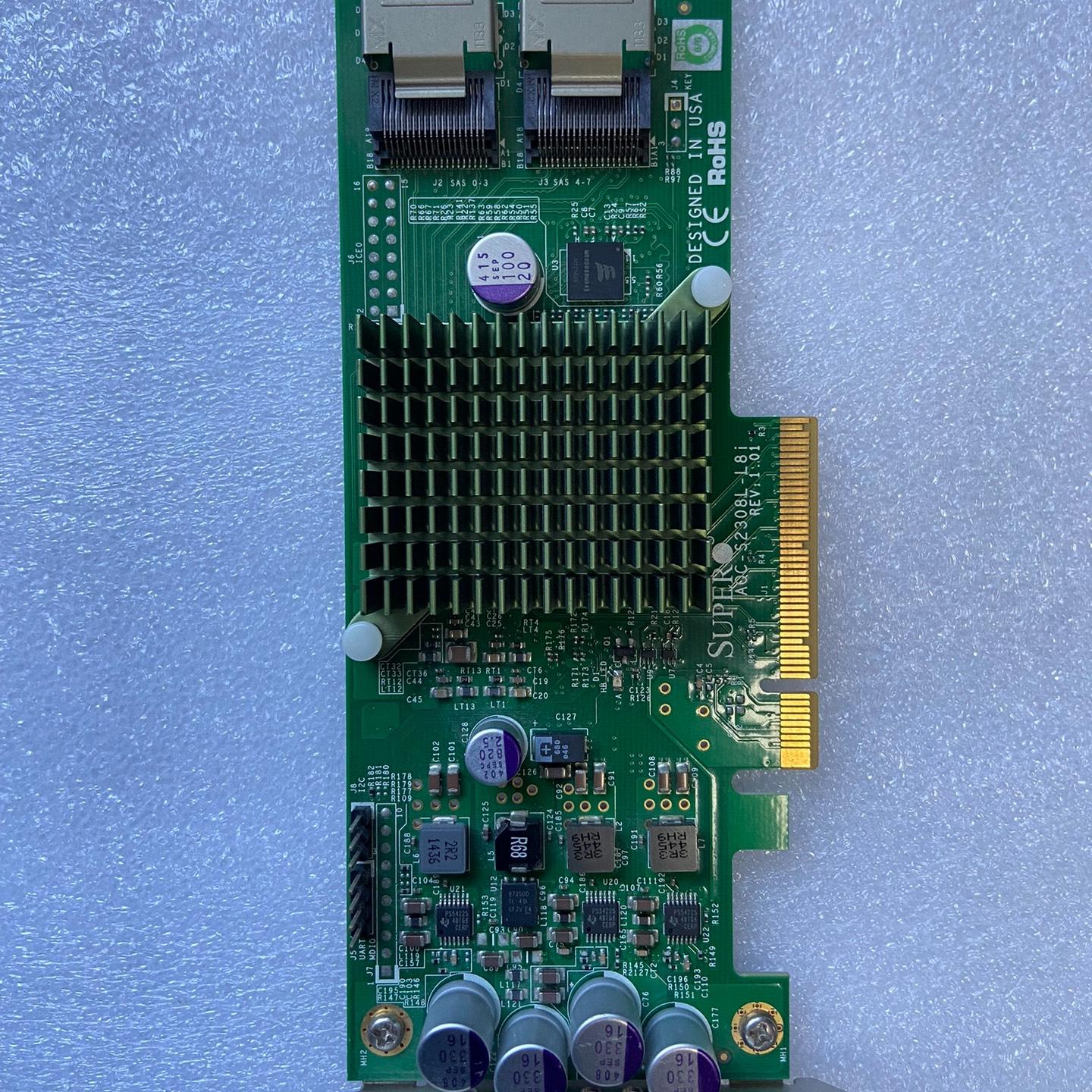 LSI 超微SAS2308直通阵列raid卡SATA扩展 A