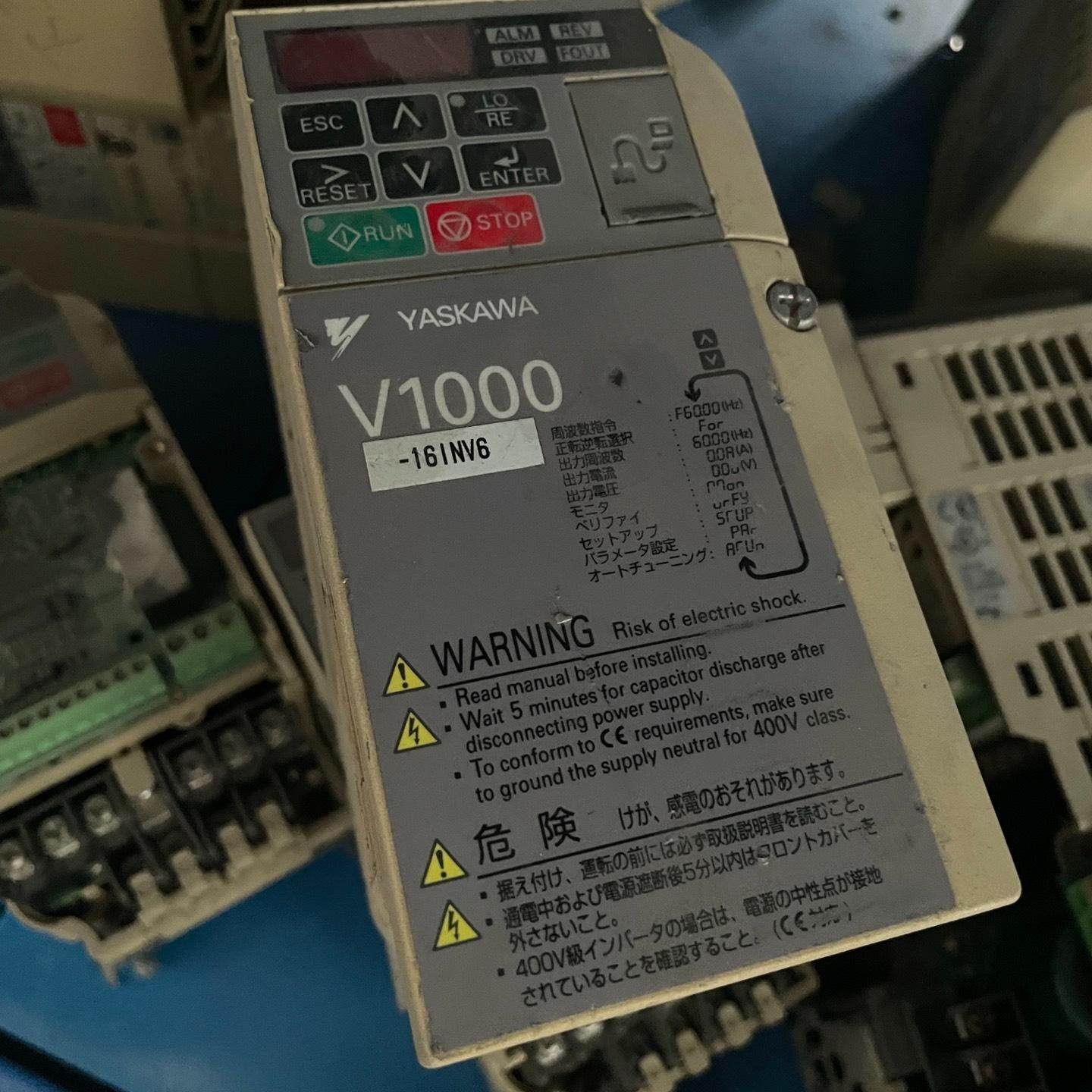 拆机安川 CIMR-VA2A0001BAA 实物拍照 现