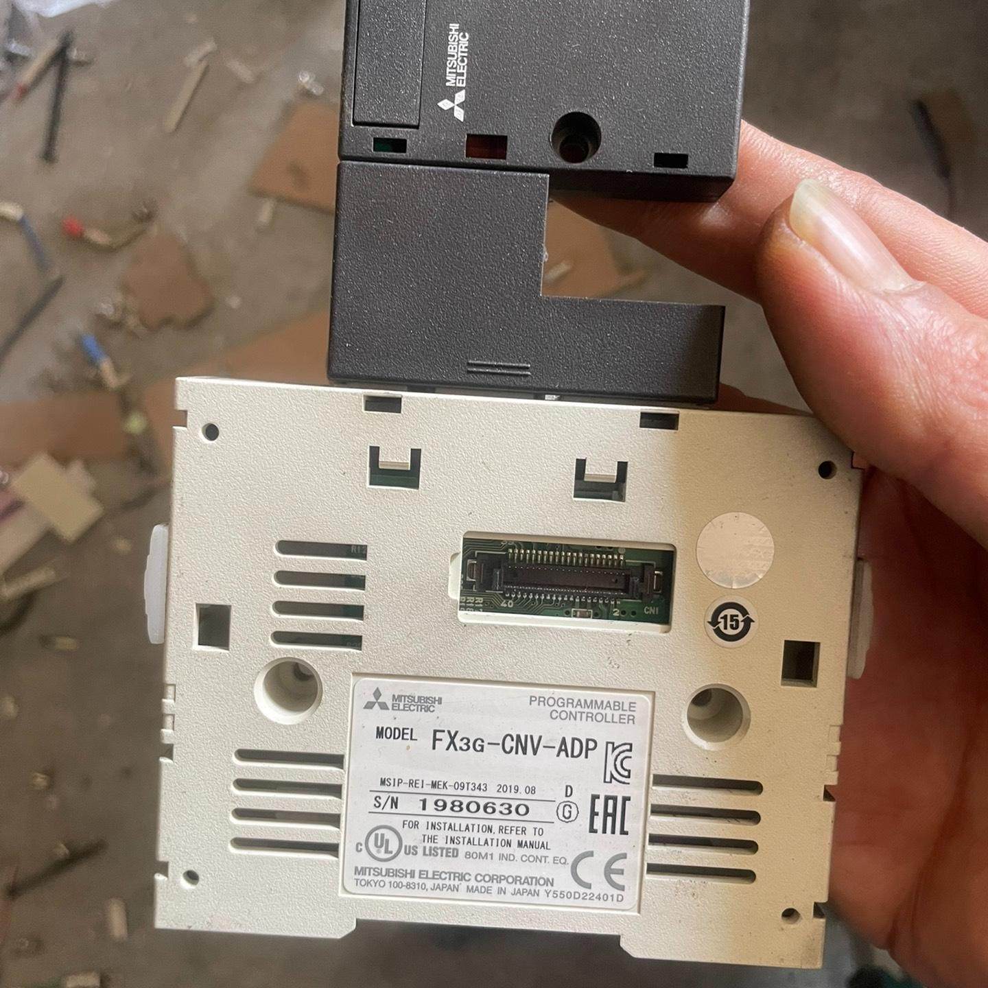 PLC FX3G-CNV-ADP 成色一般  3