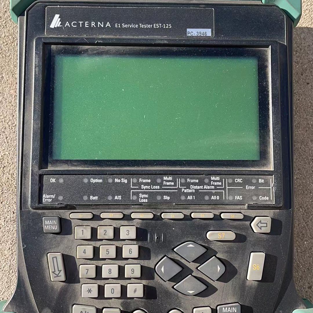 安科纳特ACTERNA E1 EST-125数据通道测试仪
