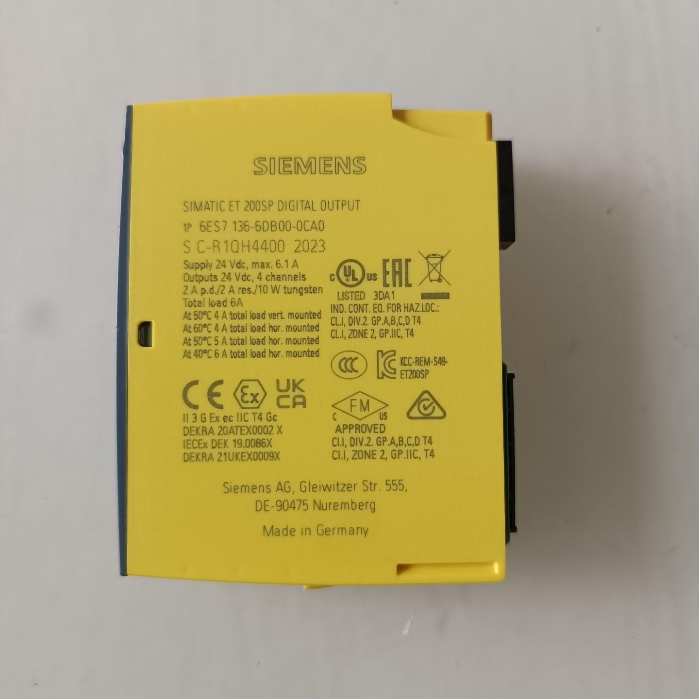 6ES7 136-6DB00-0CA0实物拍图。成色好